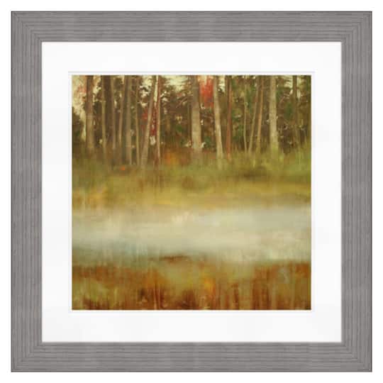 Timeless Frames® Forest Mist Print Gray Framed Wall Art